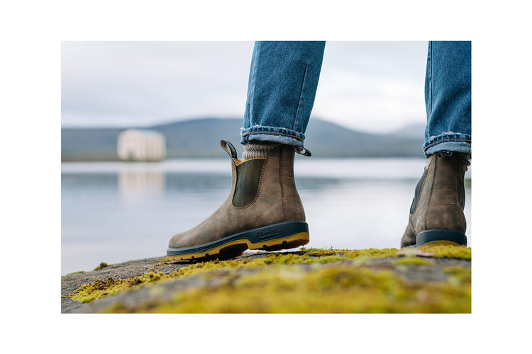 Blundstone #1944 Rustic Brown/Mustard
