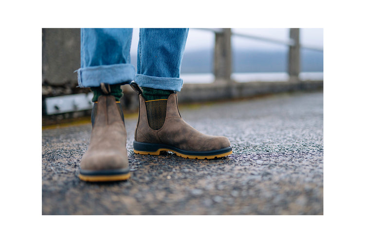 Blundstone #1944 Rustic Brown/Mustard
