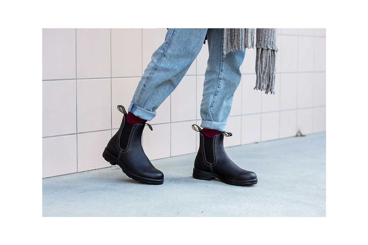 Blundstone #1448 Brogued Voltan Black